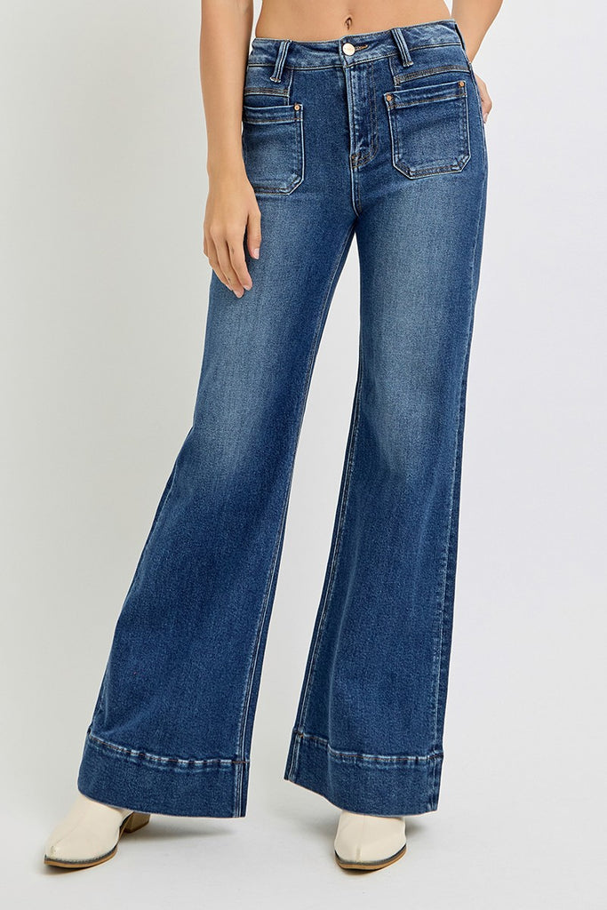 Risen Isabelle Patch Pocket Jeans