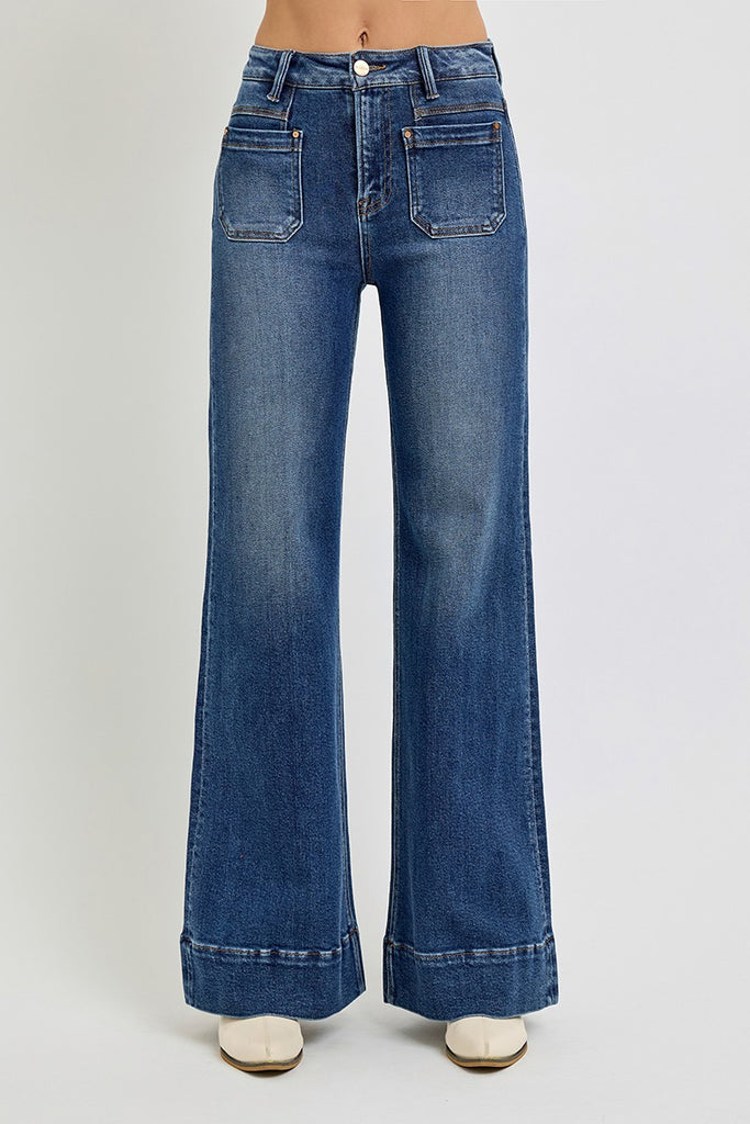 Risen Isabelle Patch Pocket Jeans