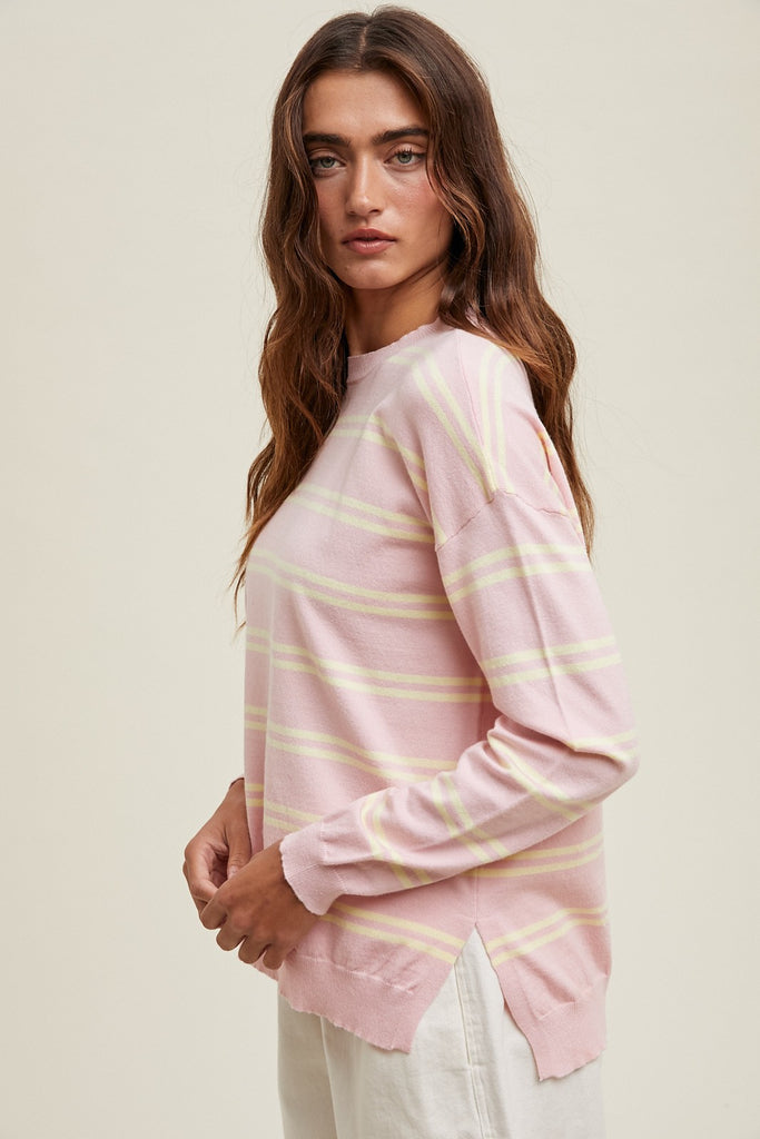 Sonya Striped Soft Sweater