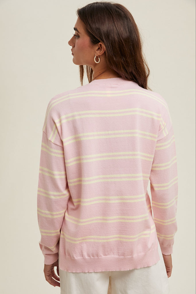 Sonya Striped Soft Sweater
