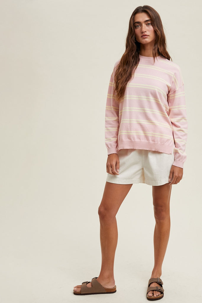 Sonya Striped Soft Sweater