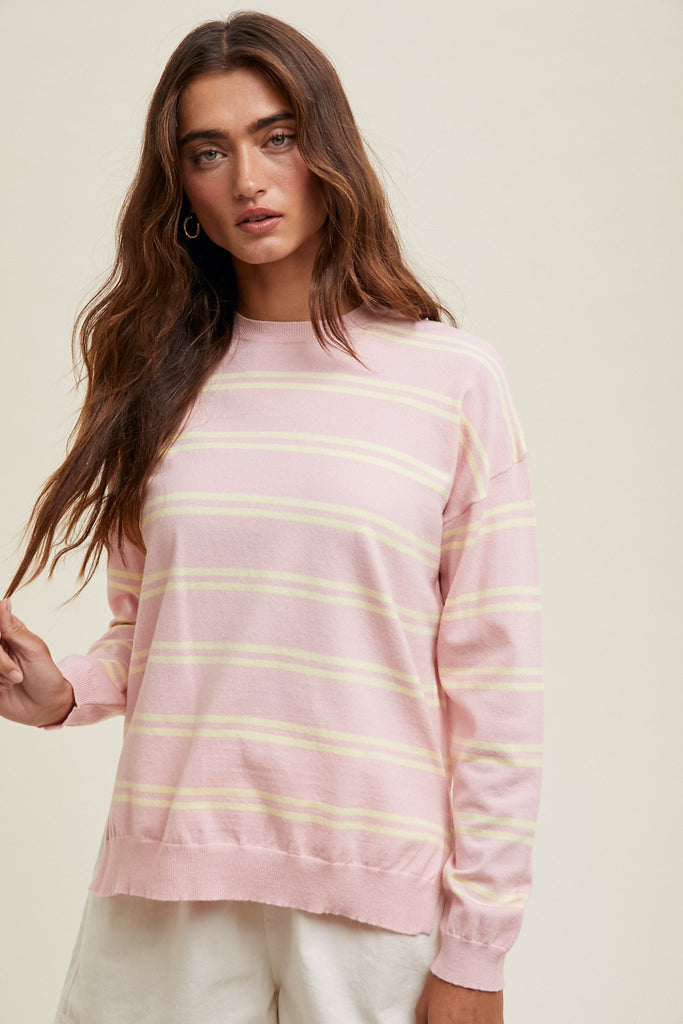Sonya Striped Soft Sweater