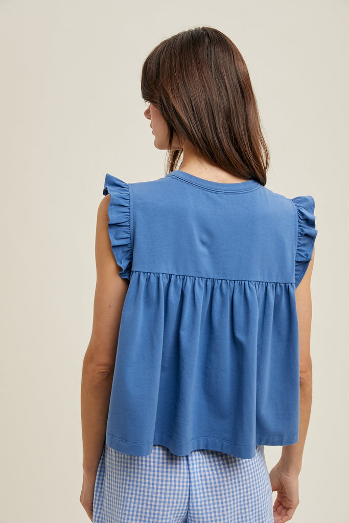 Della Ruffle Top