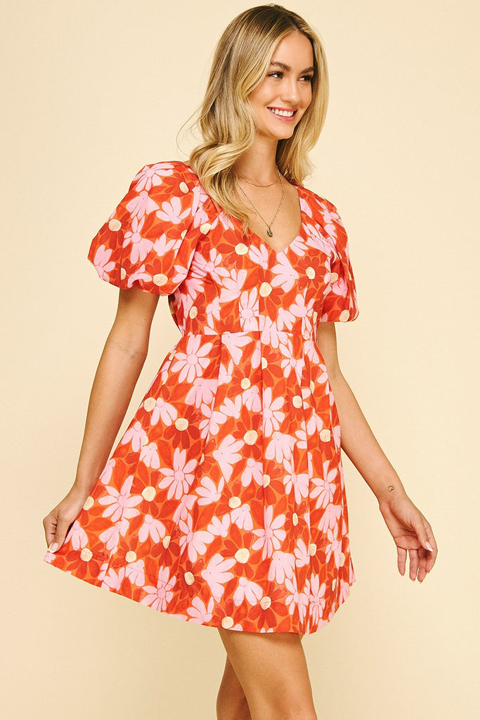 Gloria Floral Dress