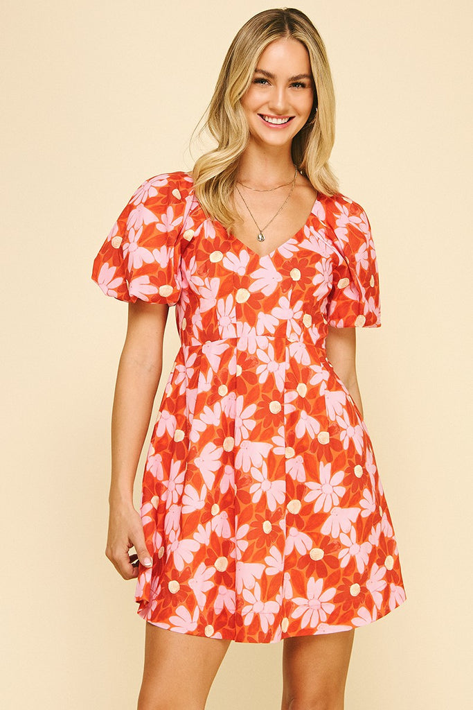 Gloria Floral Dress