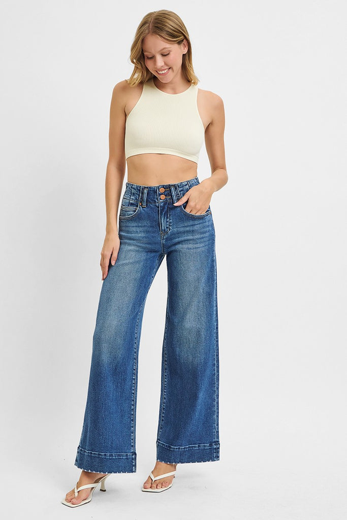 Brooke Wide Seam Jeans