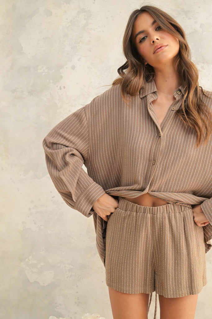 Karly Striped Shorts