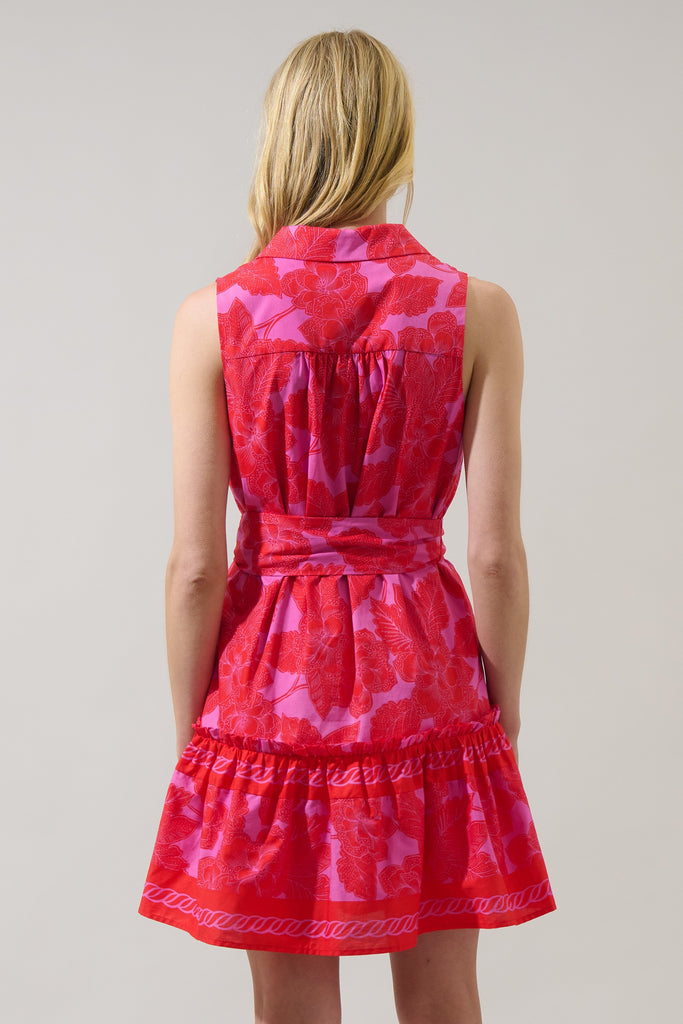 Rency Floral Zady Sleeveless Mini Dress