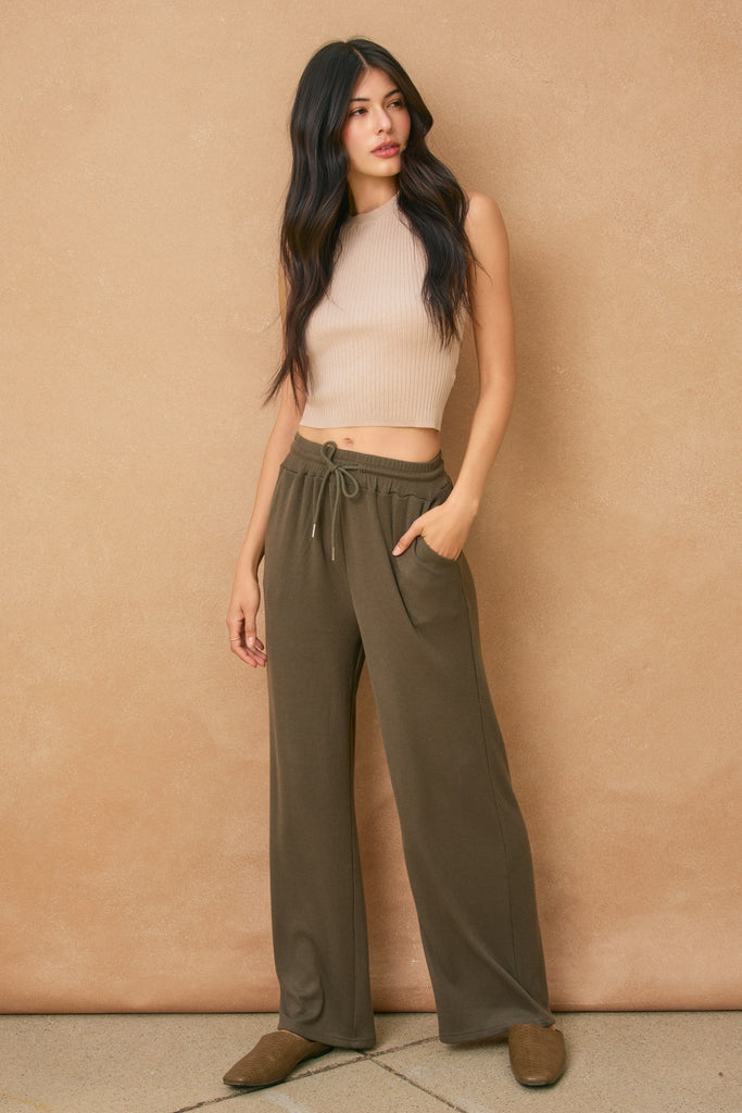 Comfort Ribbed Pants