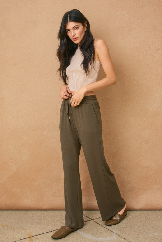 Comfort Ribbed Pants