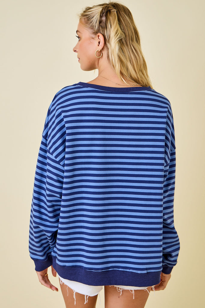 Cheerful Striped Top