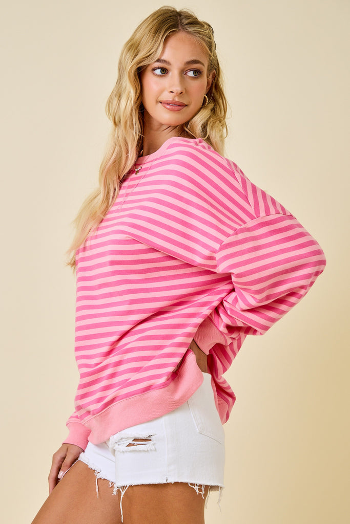 Cheerful Striped Top