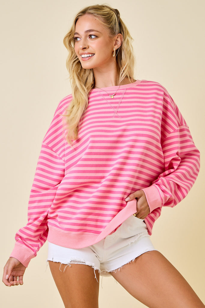Cheerful Striped Top