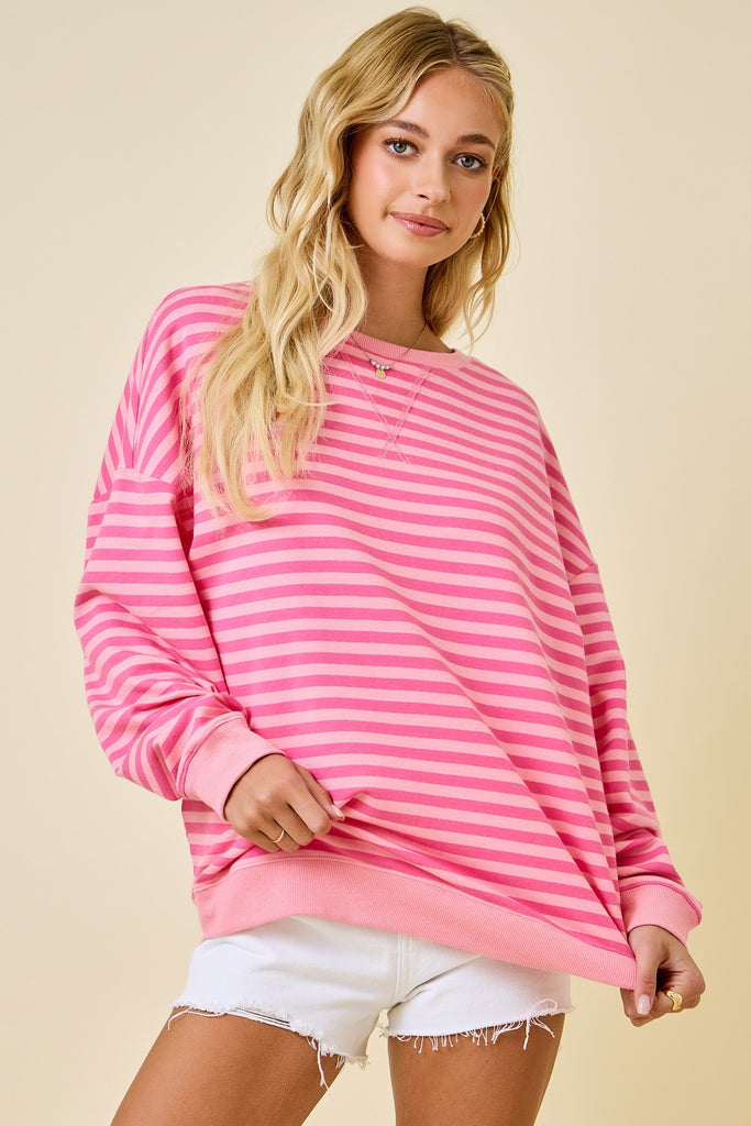 Cheerful Striped Top