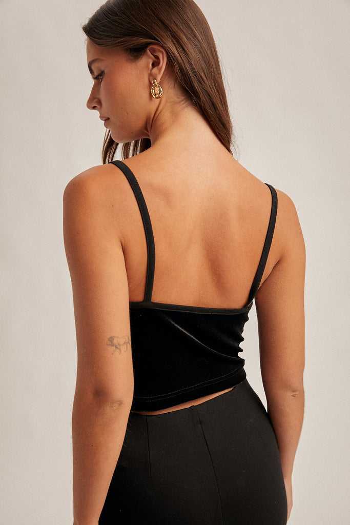 Velvet Crop Tank
