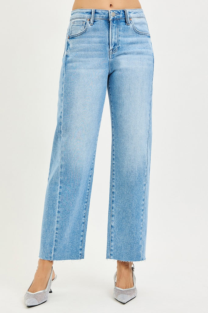 Slouchy Cropped Barrel Jeans