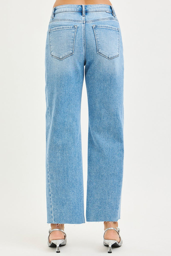 Slouchy Cropped Barrel Jeans