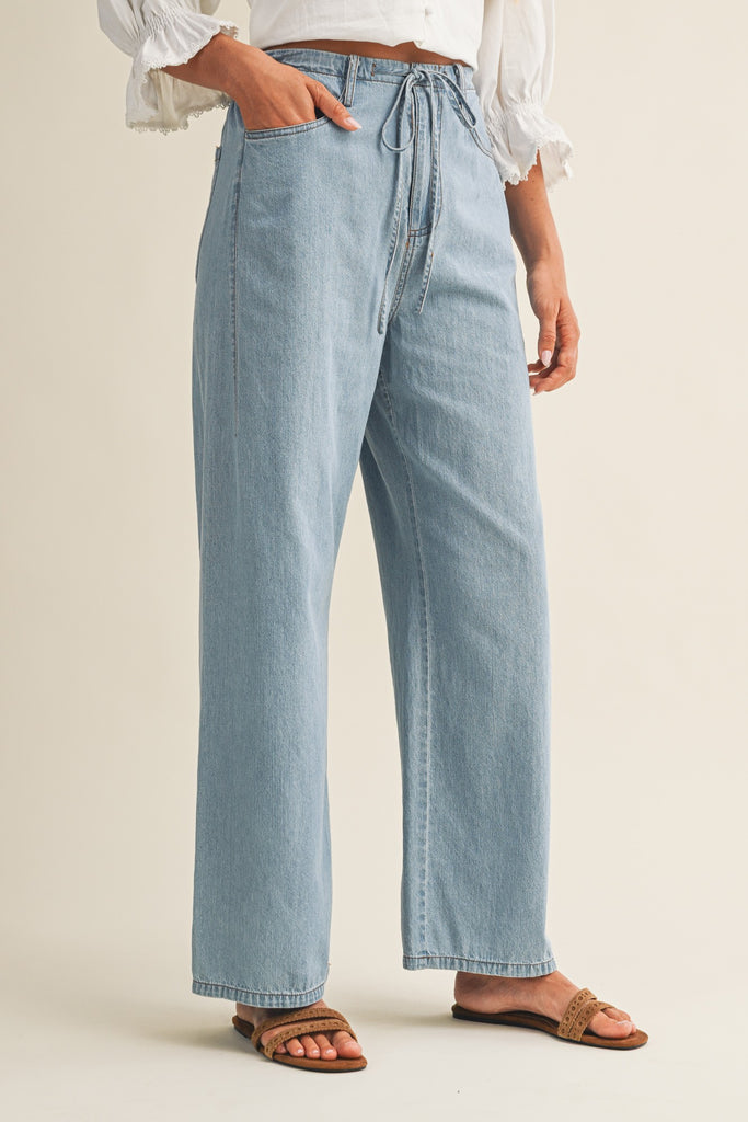 Relaxed Denim Pants