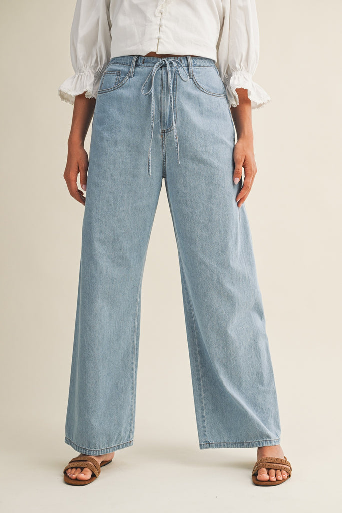 Relaxed Denim Pants