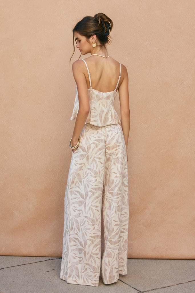 Driftwood Dreams Sleeveless Flared Top