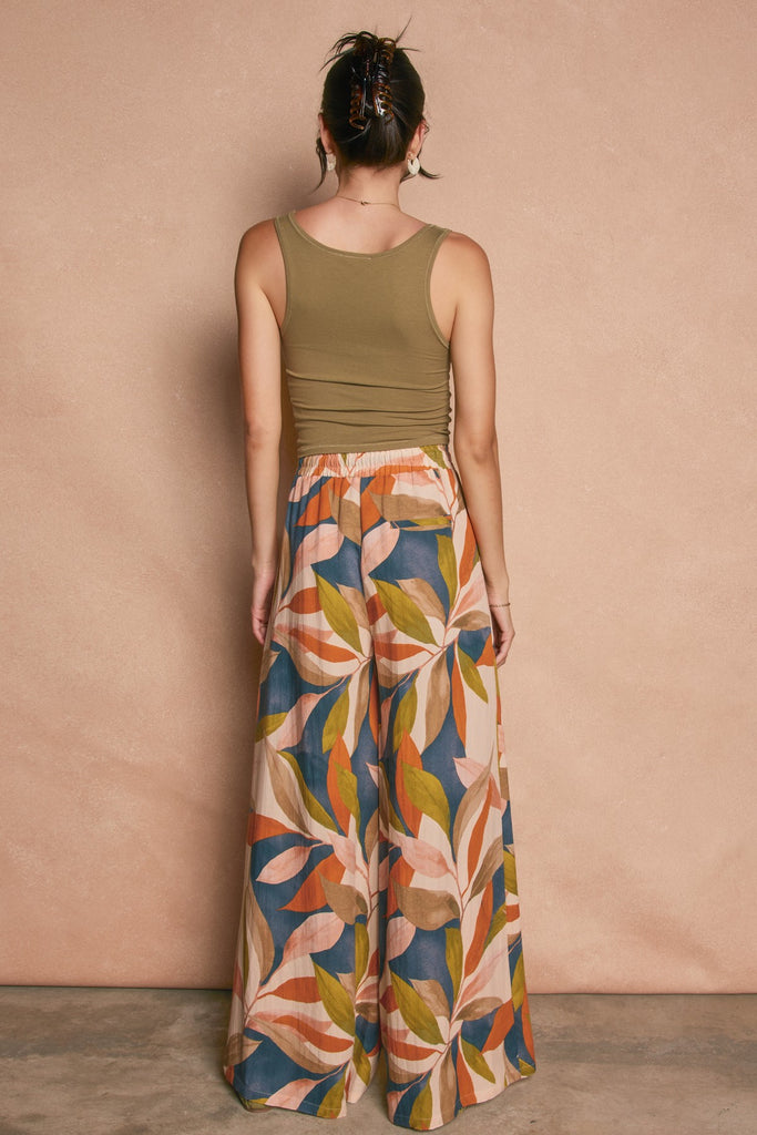 Destinations Wide Leg Pull On Pants