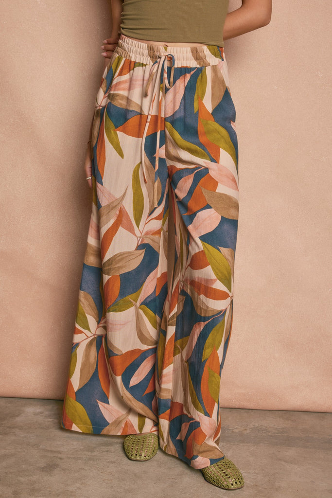 Destinations Wide Leg Pull On Pants