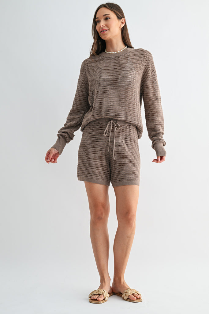 Breezy Crochet Pullover