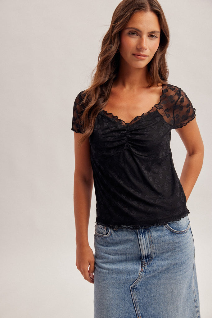Amelia Sweetheart Top
