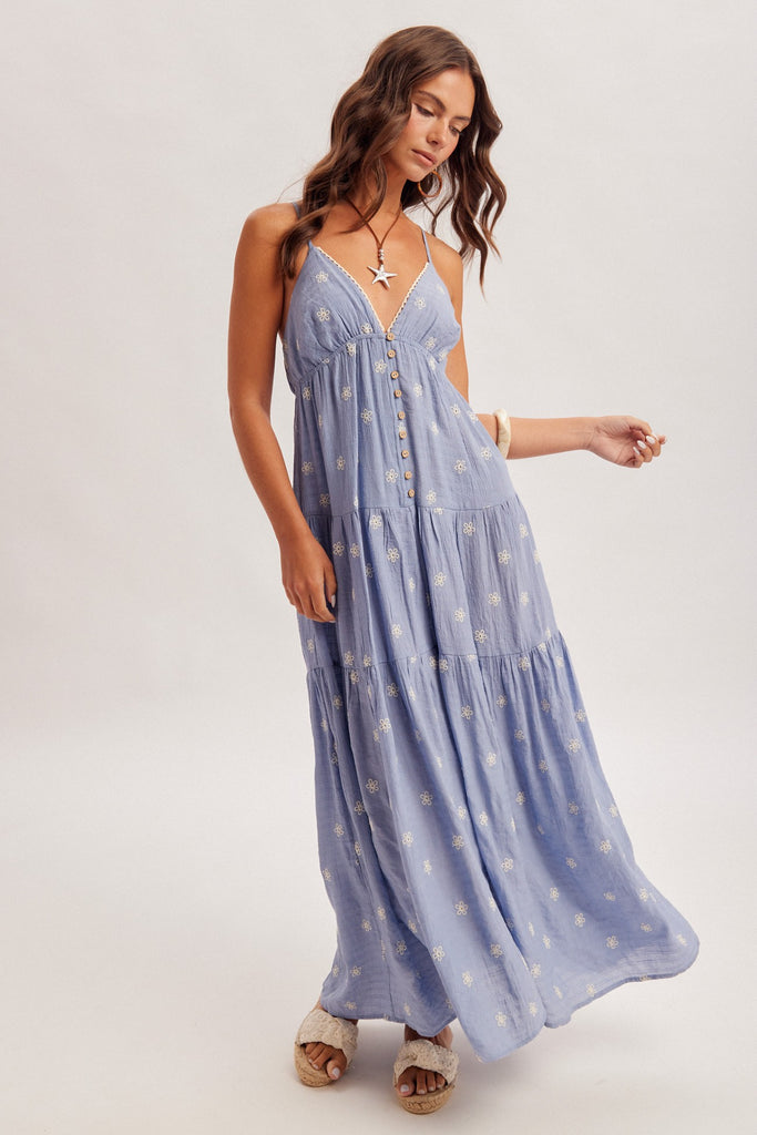 Ava Flowy Maxi Dress