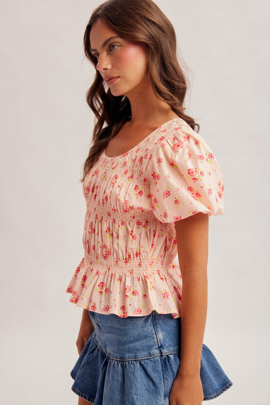Avery Smocked Top