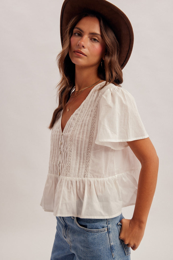 Adalyn Flutter Top