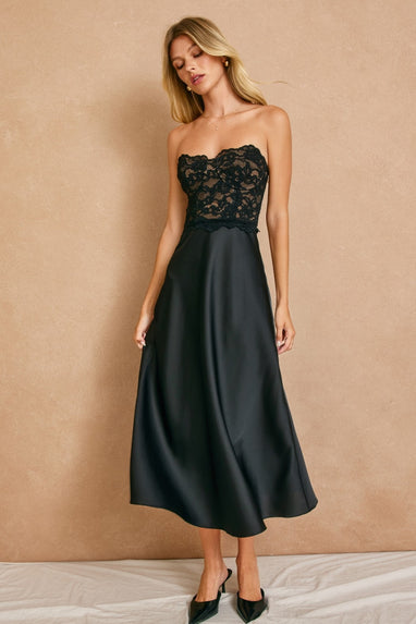 Quiet Luxe Convertible Midi Dress