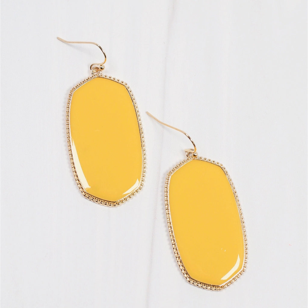 Mcgrath Drop Earring Yellow