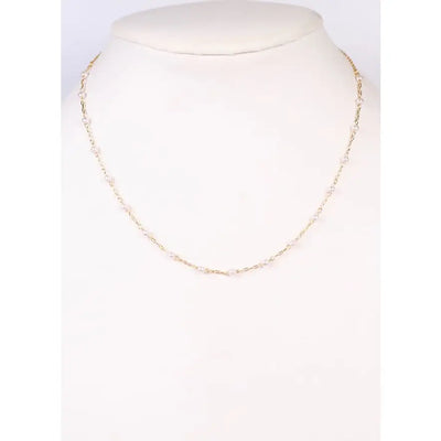 Annette Pearl Necklace Gold