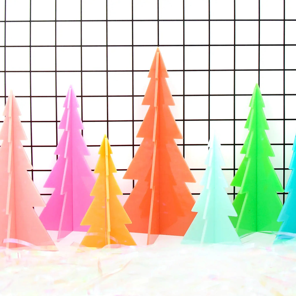 Doorbuster Acrylic Tree Christmas Decor