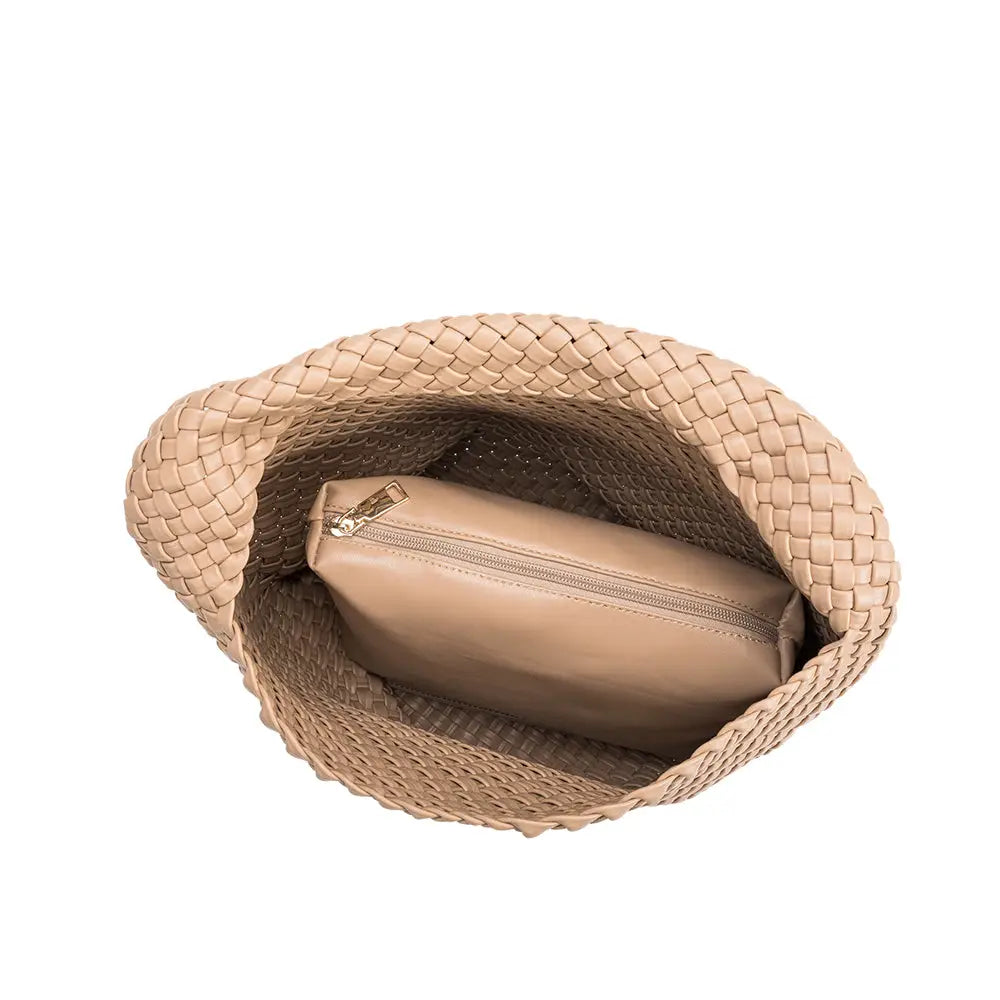 Johanna Shoulder Bag in Nude