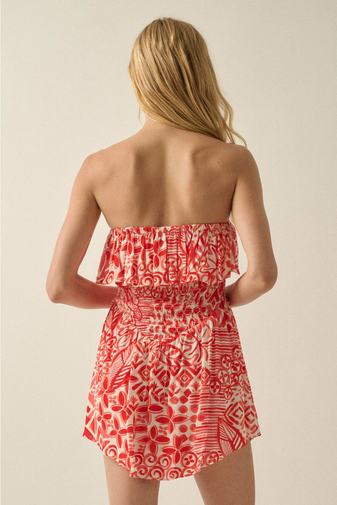 Daisy Flounce Romper