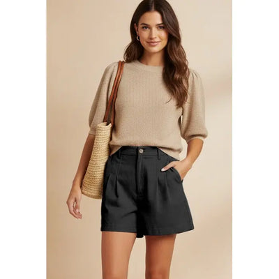 Soft Matte Pull-On Shorts