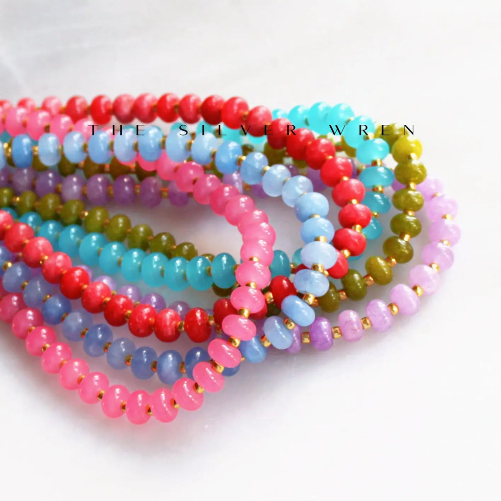 Mojave Stone Candy Beaded Necklace