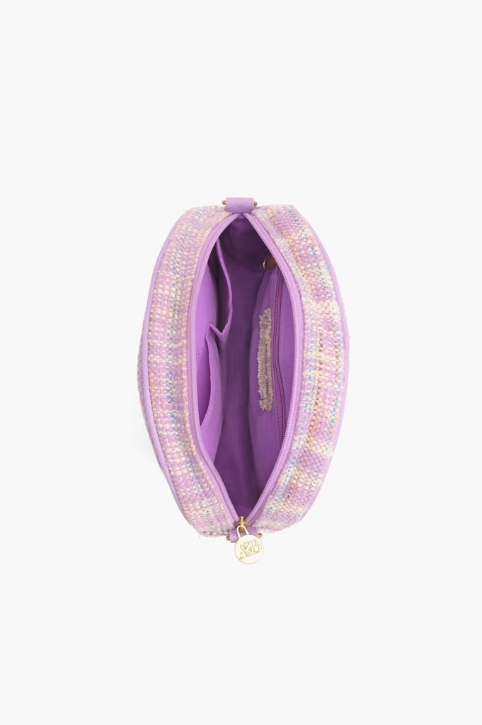 Florida Lavendar Crossbody Bag