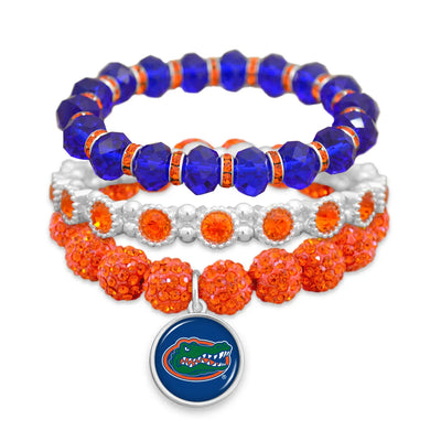 Amanda Stack Crystal Bracelet Set