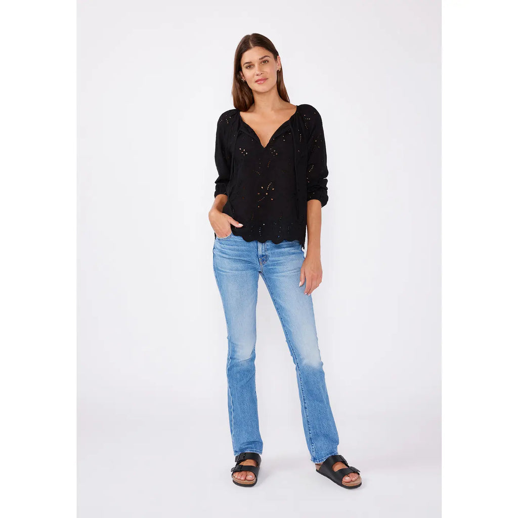 Regan Eyelet Blouse