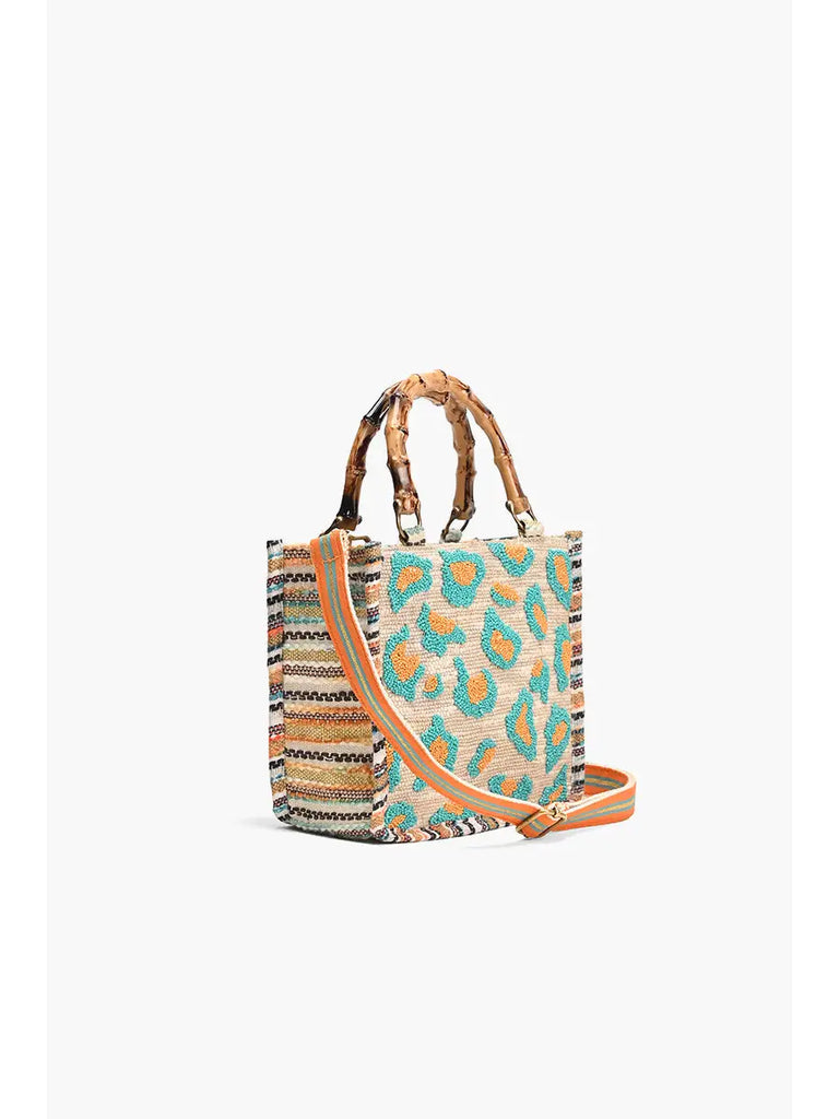 Wild Leopard Handheld Tote