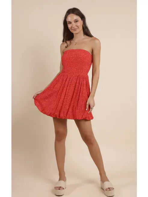 Nina Bubble Tube Romper