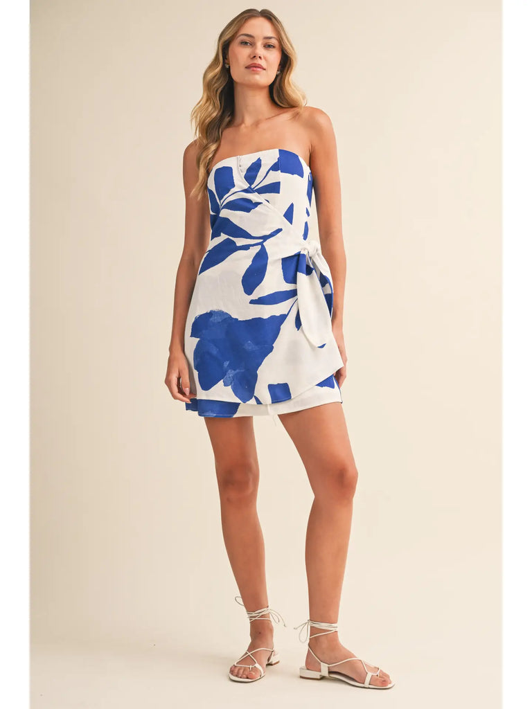 Lulu Printed Mini Dress