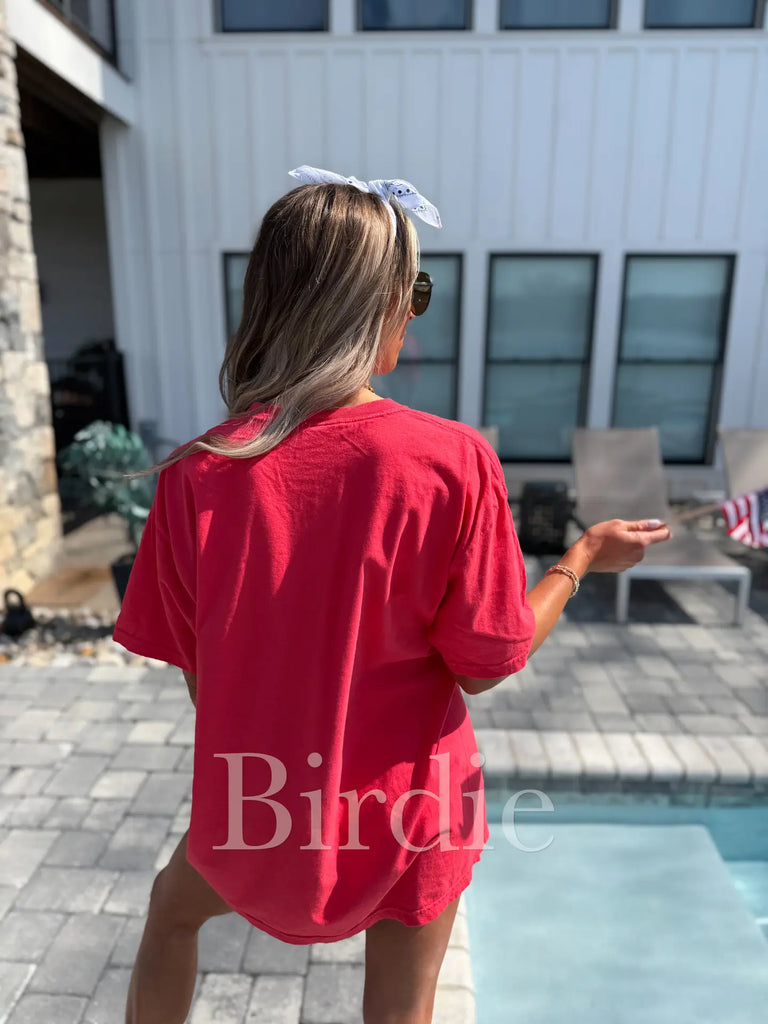 USA Daisy Graphic Tee