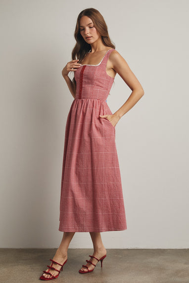 Plaid Corset Dress