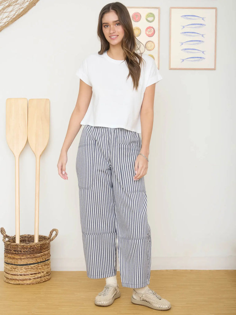 Washed Boxy Knit Top