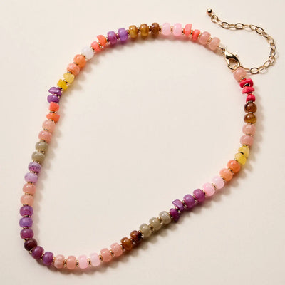 Ann Colorful Beaded Necklace