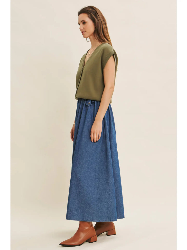 Multi-Way Button-Down Sweater Vest